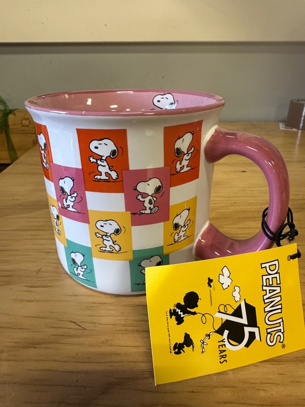 Peanuts Snoopy Color Pink Mug - , Orange, Yellow, Green